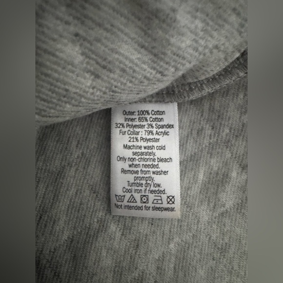 Janie and Jack Gray Dress with Brown Collar 👧🤎 - Picture 6 of 7